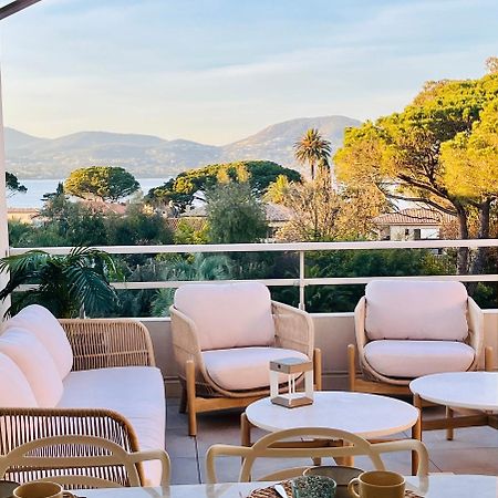 Terrasse Vue Mer - Appartement 6 Pers, 3 Chambres Et Parking A St Tropez Saint-Tropez Exterior photo